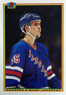 1990-91 Bowman #226 Mark Janssens