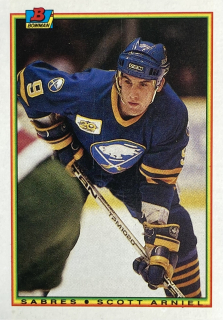 1990-91 Bowman #243 Scott Arniel