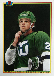 1990-91 Bowman #253 Scott Young