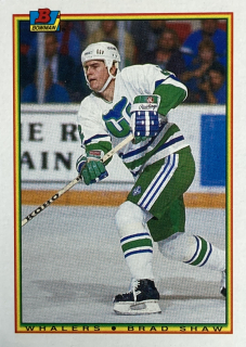 1990-91 Bowman #260 Brad Shaw