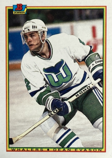 1990-91 Bowman #262 Dean Evason