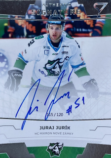 2019/20 Tipsport liga #A26 Juraj Jurík - AUTHENTIC SIGNATURE /120