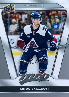 2025-26 MVP #216 Brock Nelson - SP SILVER SCRIPT