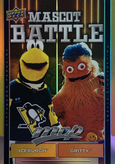 2025-26 MVP #MB-03 Iceburgh / Gritty - MASCOT BATTLE