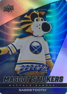 2025-26 MVP #MS-03 Sabretooth - MASCOT STICKERS