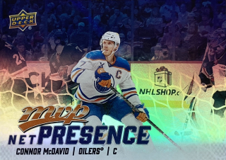 2025-26 MVP #NP-02 Connor McDavid - NET PRESENCE