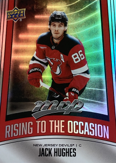 2025-26 MVP #RO-02 Jack Hughes - RISING TO THE OCCASION