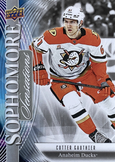 2025-26 UD Series 1 #SO-6 Cutter Gauthier - SOPHOMORE