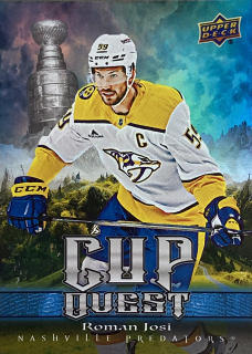 2025-26 UD Series 1 #CQ-19 Roman Josi - CUP QUEST