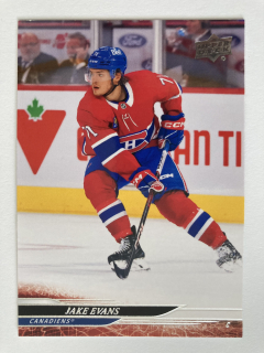 2024-25 UD Series 1 #099 Jake Evans