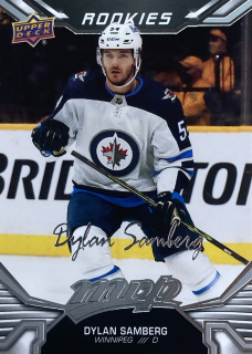 2022-23 MVP #233 Dylan Samberg - ROOKIE SILVER SCRIPT