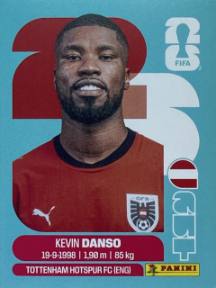 2026 FIFA World Cup Stickers #AUT05 Kevin Danso