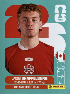 2026 FIFA World Cup Stickers #CAN14 Jacob Shaffelburg