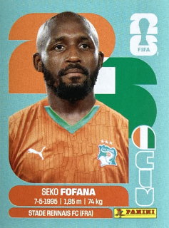 2026 FIFA World Cup Stickers #CIV11 Seko Fofana