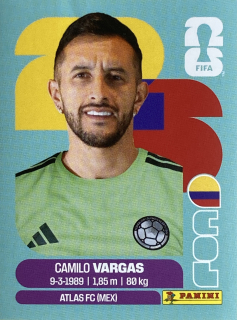 2026 FIFA World Cup Stickers #COL02 Camilo Vargas