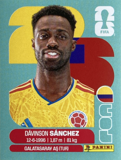 2026 FIFA World Cup Stickers #COL04 Dávinson Sánchez