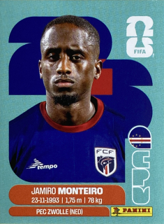 2026 FIFA World Cup Stickers #CPV12 Jamiro Monteiro
