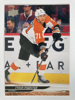 2024-25 UD Series 1 #137 Tyson Foerster