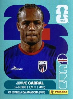 2026 FIFA World Cup Stickers #CPV16 Jovane Cabral