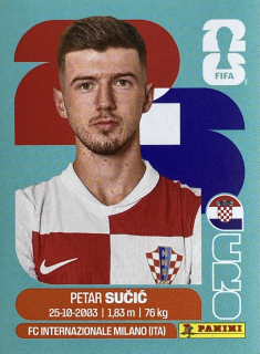 2026 FIFA World Cup Stickers #CRO15 Petar Sušić
