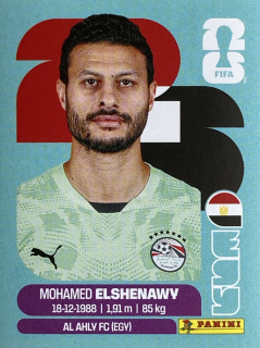 2026 FIFA World Cup Stickers #EGY02 Mohamed Elshenawy