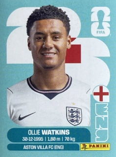 2026 FIFA World Cup Stickers #ENG20 Ollie Watkins