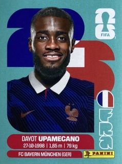 2026 FIFA World Cup Stickers #FRA07 Dayot Upamecano