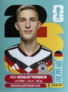 2026 FIFA World Cup Stickers #GER05 Nico Schlotterbeck