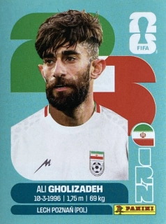 2026 FIFA World Cup Stickers #IRN20 Ali Gholizadeh