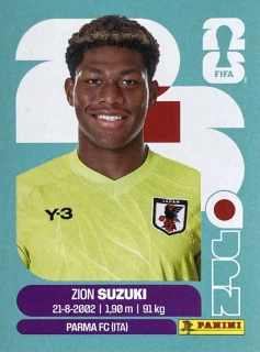 2026 FIFA World Cup Stickers #JPN02 Zion Suzuki