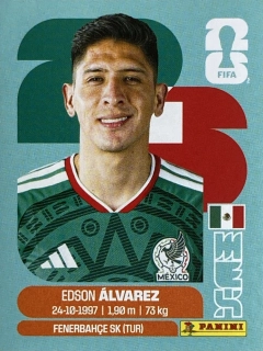 2026 FIFA World Cup Stickers #MEX10 Edson Álvarez
