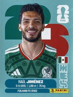 2026 FIFA World Cup Stickers #MEX17 Raúl Jiménez