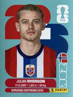 2026 FIFA World Cup Stickers #NOR03 Julian Ryerson