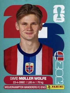 2026 FIFA World Cup Stickers #NOR07 David Møller Wolfe