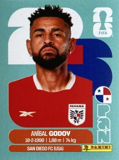 2026 FIFA World Cup Stickers #PAN11 Aníbal Godoy