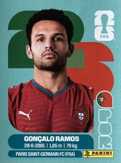 2026 FIFA World Cup Stickers #POR18 Gonçalo Ramos