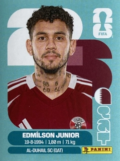 2026 FIFA World Cup Stickers #QAT17 Edmílson Junior