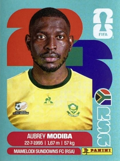 2026 FIFA World Cup Stickers #RSA04 Aubrey Modiba