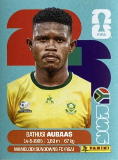 2026 FIFA World Cup Stickers #RSA14 Bathusi Aubaas
