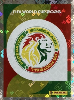 2026 FIFA World Cup Stickers #SEN01 Team Logo - FOIL