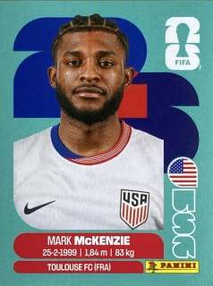 2026 FIFA World Cup Stickers #USA05 Mark McKenzie