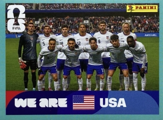 2026 FIFA World Cup Stickers #USA13 We Are USA