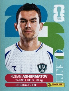 2026 FIFA World Cup Stickers #UZB07 Rustam Ashurmatov