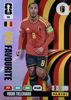 2026 FIFA World Cup #058 Youri Tielemans - FAN FAVOURITE [Belgium]