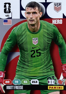 2026 FIFA World Cup #481 Matt Freese [USA]