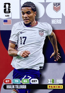 2026 FIFA World Cup #488 Malik Tillman [USA]
