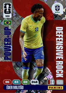2026 FIFA World Cup #559 Éder Militão - DEFENSIVE ROCK [Brazil]