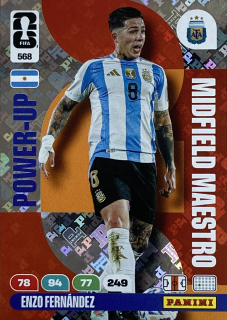2026 FIFA World Cup #568 Enzo Fernández - MIDFIELD MAESTRO [Argentina]