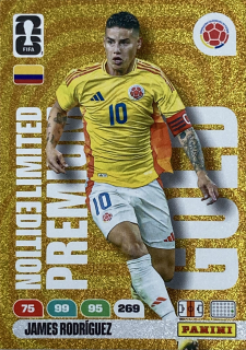 2026 FIFA World Cup #LE James Rodríguez - PREMIUM GOLD [Colombia]