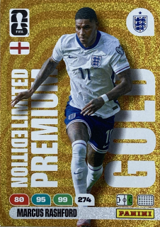 2026 FIFA World Cup #LE Marcus Rashford - PREMIUM GOLD [England]